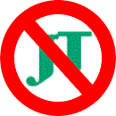 JT製品禁止マーク
